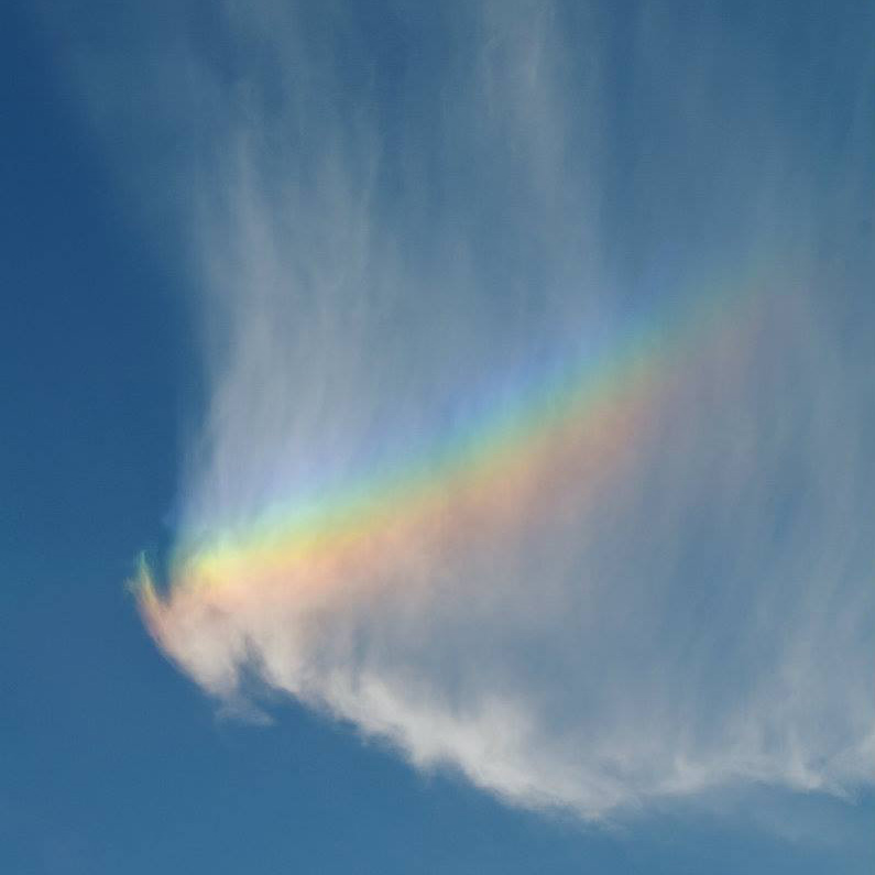 Karin Rose Dubois artist photographer -cloud -rainbow