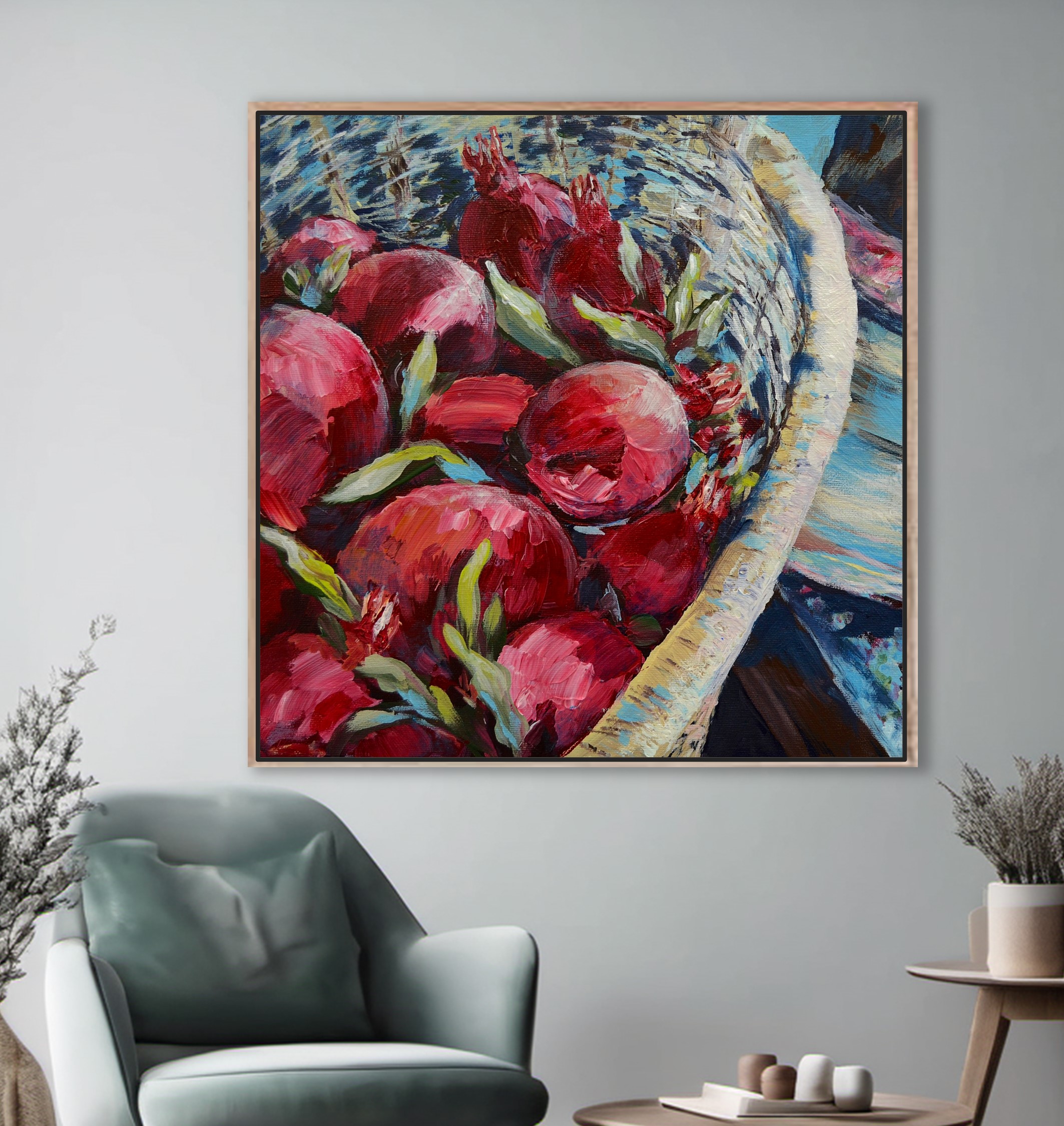 Pomegranate Harvest - Karin Rose Dubois artist - 4