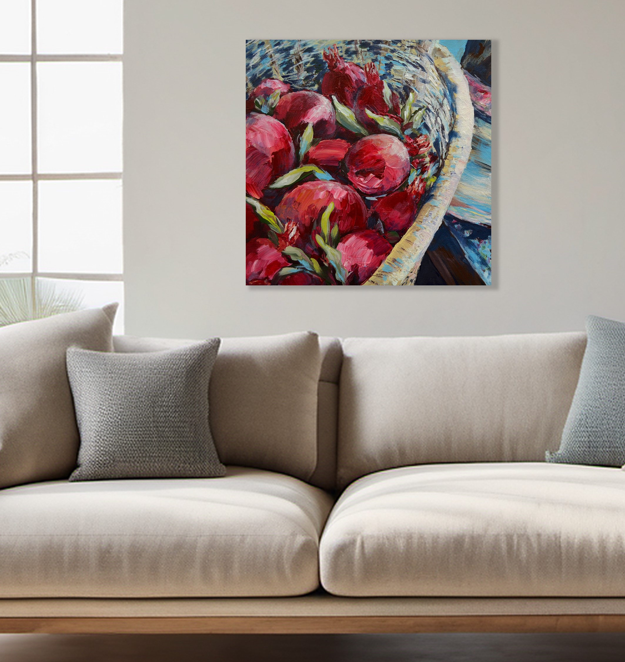 Pomegranate Harvest - Karin Rose Dubois artist - 5