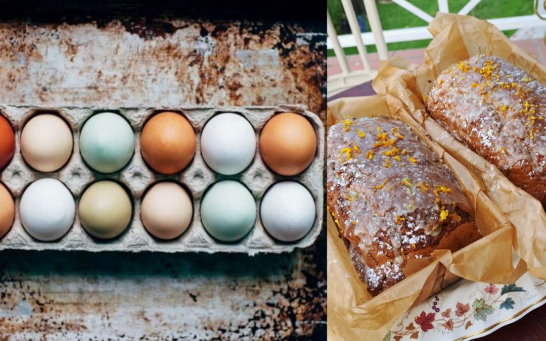 Fresh Farm Eggs Make the Cake