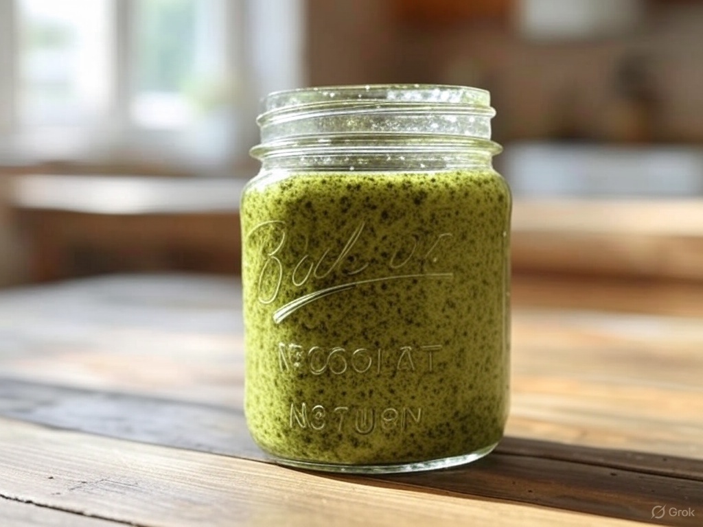 Basil Pesto with Ricotta Cheese